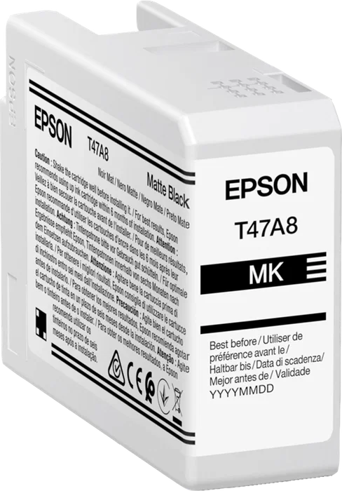 Epson T47A8 Negro mate Cartucho de tinta UltraChrome Pro 10 50ml