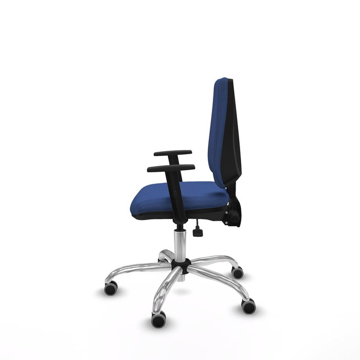 PIQUERAS Y CRESPO Silla de oficina Elche Azul marino con mecanismo Asincro
