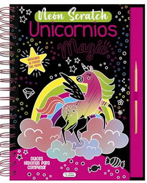 SALDAÑA Neón Scratch Nº 1 - Unicornios