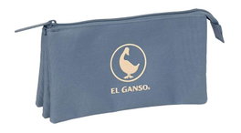 Safta Estuche Portatodo Triple El Ganso Basics