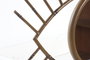 DKD Home Decor Espejo Metal 63x4x53 Ojo Natural