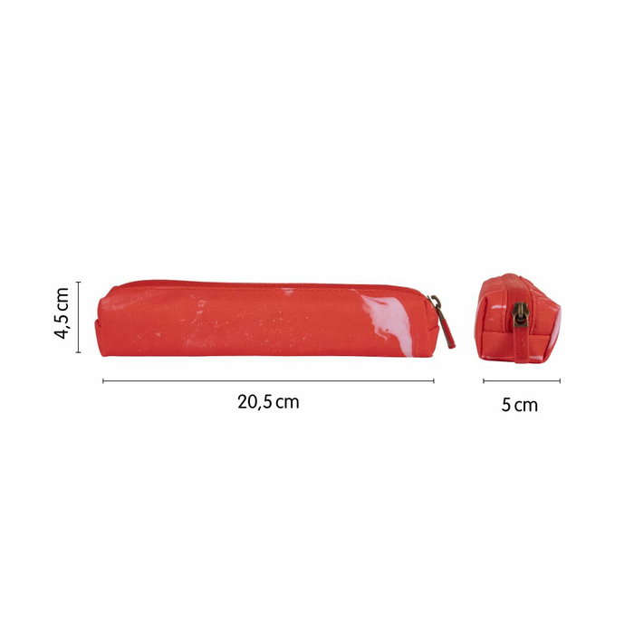 Milan Portatodo Mini Redondo Serie Lava Rojo Milan Portatodo Mini Redondo Serie Lava Rojo