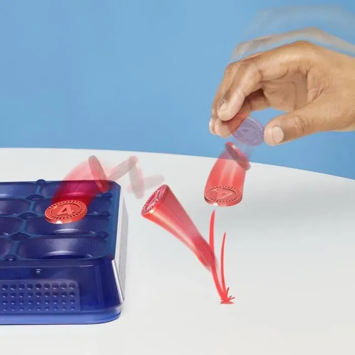 Hasbro Gaming Connect 4 Madness, Juego Familiar en Grupo para Niños y Adultos, Rebota en Grupos de 4 para Ganar, a partir de 8 Años