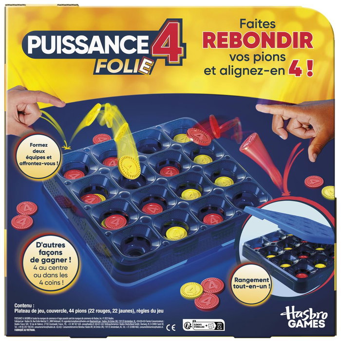 Juego de Mesa Hasbro Puissance 4 27 x 5 x 27 cm