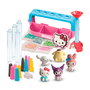 Clementoni 18276 - Juego de Laboratorio de Bolígrafos Hello Kitty & Friends, para crear y personalizar bolígrafos, +6 años
