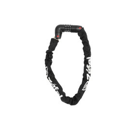 Zefal K-Traz M12 Code Cadena de Seguridad Acero Macizo Tratado 80 cm 8 mm Nivel 12