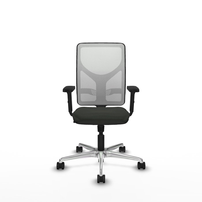 PIQUERAS Y CRESPO Silla de oficina Motilla con mecanismo Sincro, Negro y Blanco PIQUERAS Y CRESPO Silla de oficina Motilla con mecanismo Sincro, Negro y Blanco