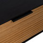 Mesa Centro Negro-Natural Dm-Madera 124 X 60 X 43,50 cm