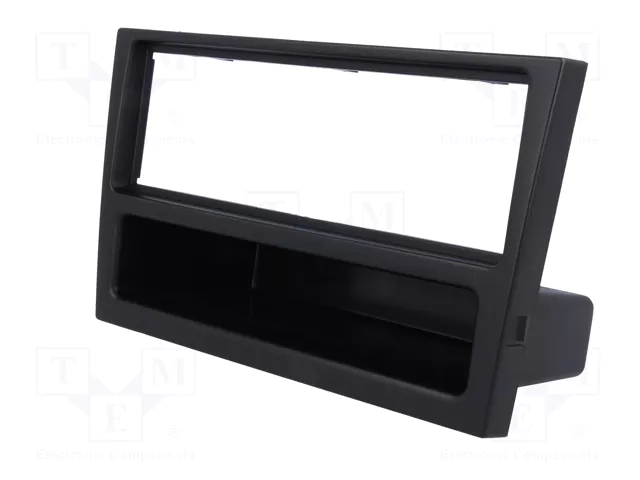 ACV Bastidor de montaje de radio 1 DIN para Opel, negro