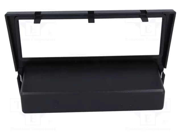 ACV Bastidor de montaje de radio 1 DIN para Opel, negro
