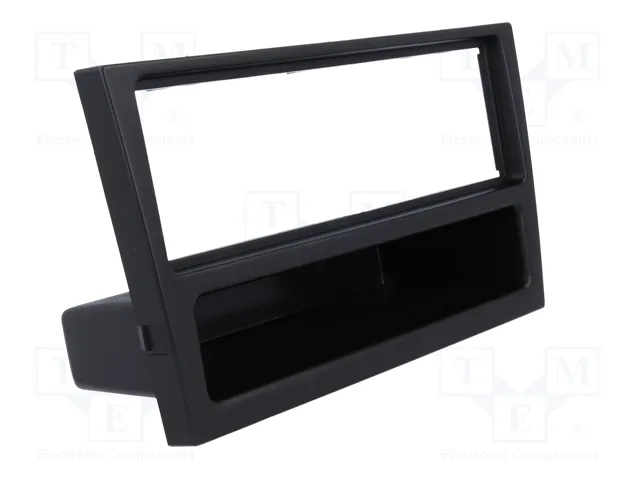 ACV Bastidor de montaje de radio 1 DIN para Opel, negro