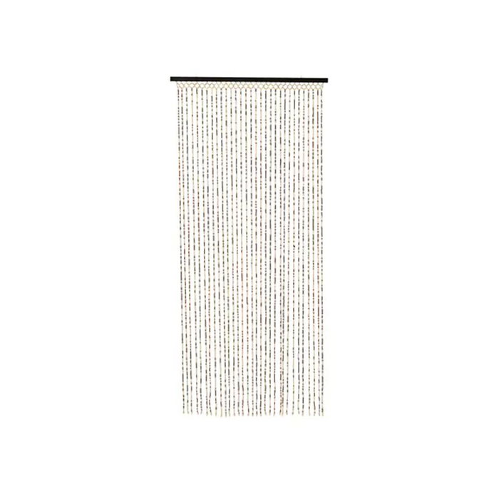 Decoris Cortina de Bambú para Puerta, Color Marrón, 90 x 200 cm, Barra Superior Negra Decoris Cortina de Bambú para Puerta, Color Marrón, 90 x 200 cm, Barra Superior Negra