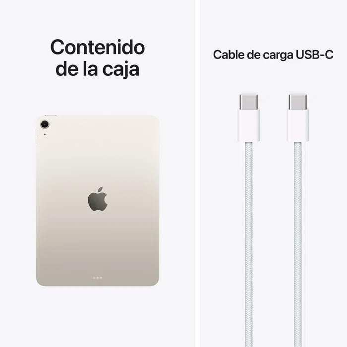 Apple iPad Air 11 pulgadas M4 Wi-Fi 128GB Starlight Apple iPad Air 11 pulgadas M4 Wi-Fi 128GB Starlight