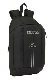 Safta Mini Mochila Cremallera Vertical Kappa Dark