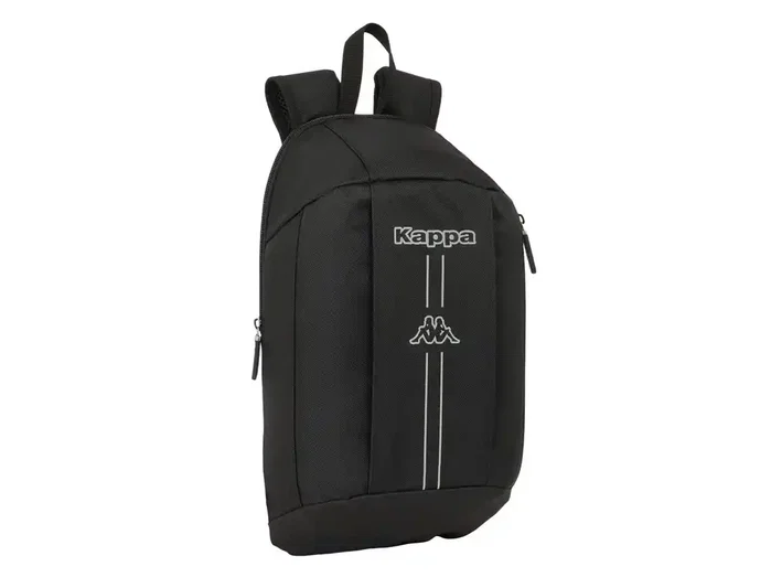 Safta Mini Mochila Cremallera Vertical Kappa Dark Safta Mini Mochila Cremallera Vertical Kappa Dark