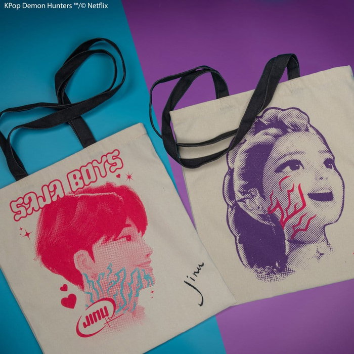 Cinereplicas Bolsa de Tela Rumi & Jinu Las guerreras K-pop