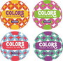 Balón volley playa colors, tacto suave, 21 cm, 270-290 gr. - modelos surtidos