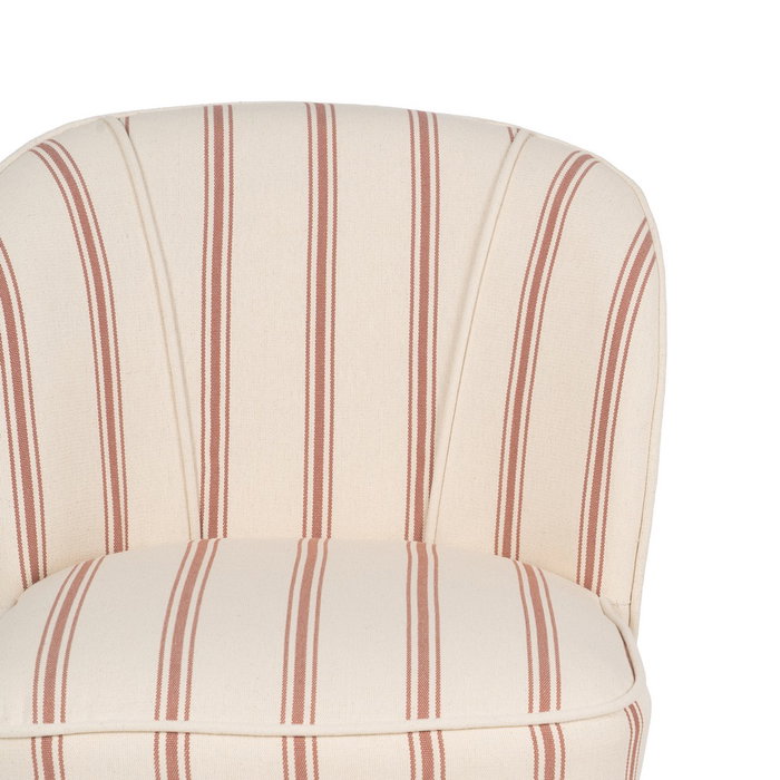 Ixia Sillón Rayas Terracota