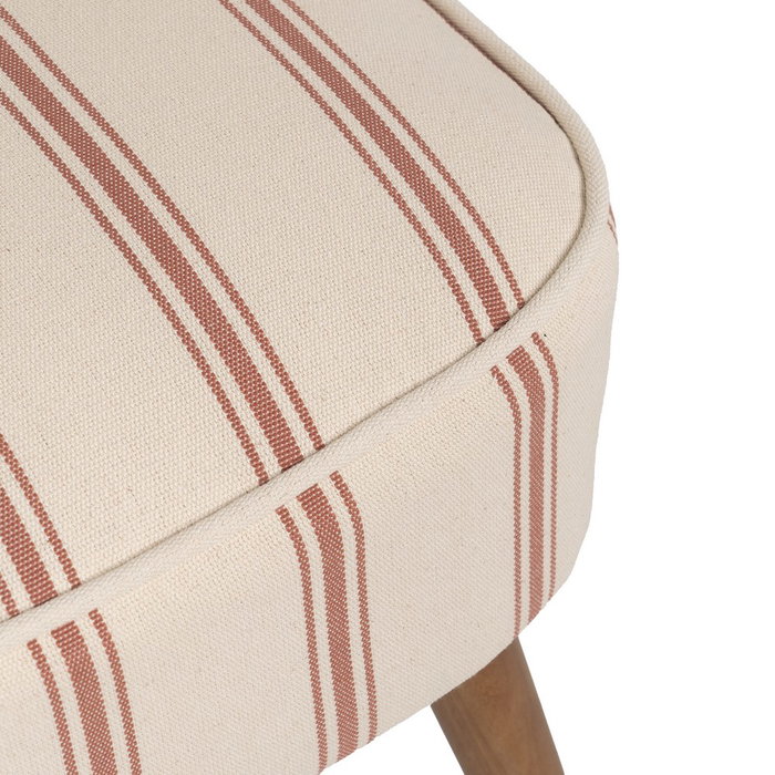 Ixia Sillón Rayas Terracota