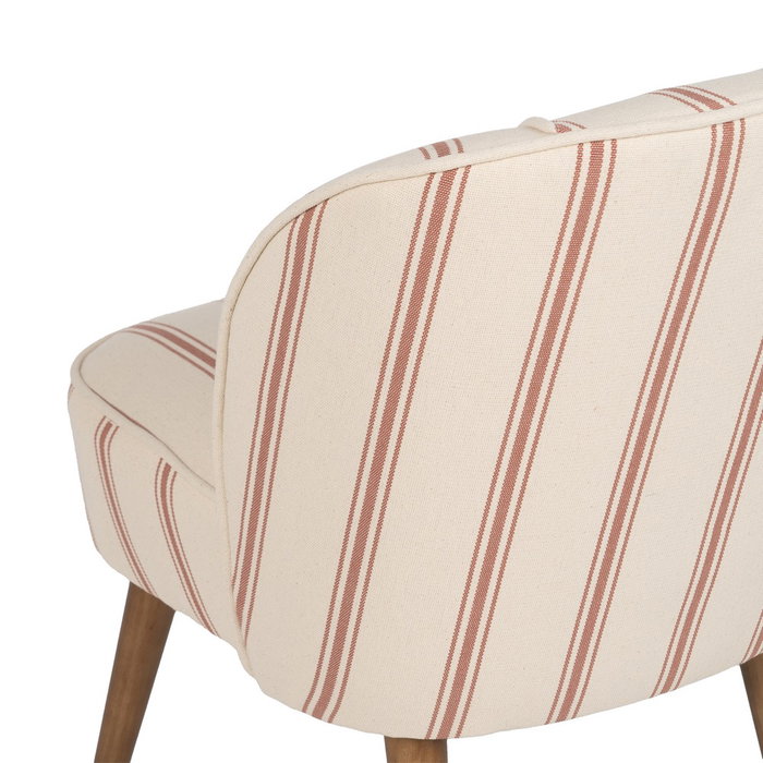 Ixia Sillón Rayas Terracota