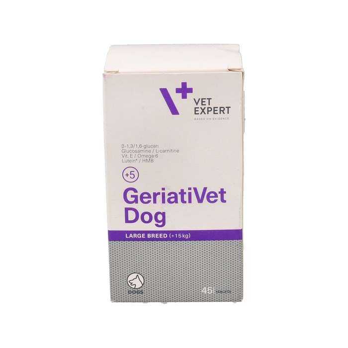 VET EXPERT VET Geriativet Dog Large Breed 45 Tabletas VET EXPERT VET Geriativet Dog Large Breed 45 Tabletas
