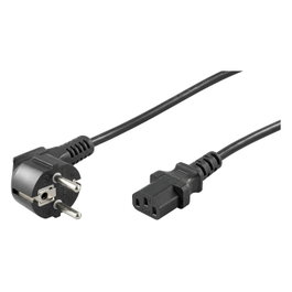 Goobay Cable de alimentación C13 de 3 m Negro 95142