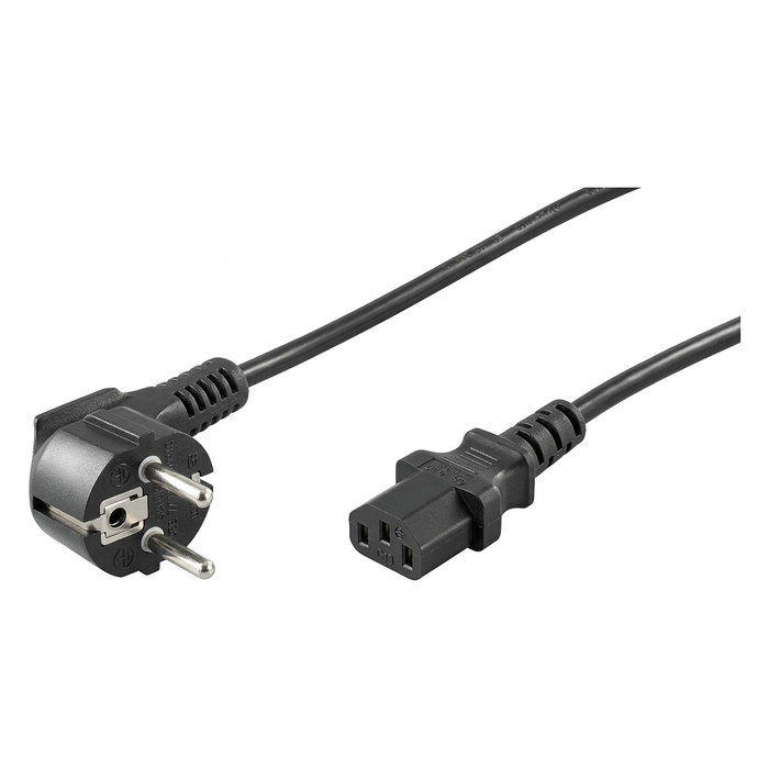 Goobay Cable de alimentación C13 de 3 m Negro 95142 Goobay Cable de alimentación C13 de 3 m Negro 95142