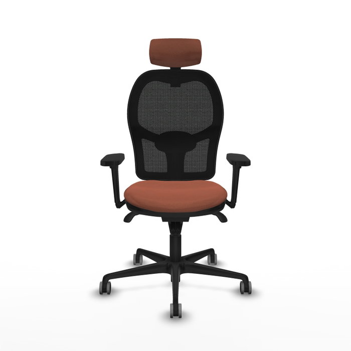 PIQUERAS Y CRESPO Silla de oficina Jorquera Marrón/Negro