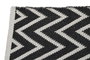 DKD Home Decor Alfombra Algodón Zigzag Bicolor 60x240x1 cm