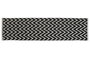 DKD Home Decor Alfombra Algodón Zigzag Bicolor 60x240x1 cm