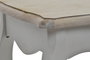 DKD Home Decor Mesita Auxiliar Tradicional Versalles3 Blanco Natural Madera Abeto 40 x 61 x 60 cm Set de 3