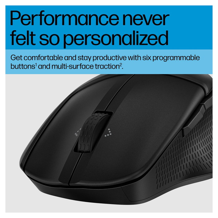 HP Ratón Bluetooth 480 Comfort Negro