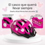 Disney Casco Infantil Minnie, Talla 50-54 cm, para Niñas 2-5 Años, PVC EPS Nylon