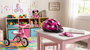 Disney Casco Infantil Minnie, Talla 50-54 cm, para Niñas 2-5 Años, PVC EPS Nylon