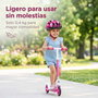 Disney Casco Infantil Minnie, Talla 50-54 cm, para Niñas 2-5 Años, PVC EPS Nylon
