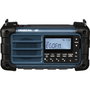 Sangean MMR-99 DAB Radio de Emergencia Azul con Carga Solar y Manivela