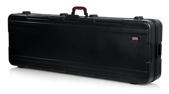 Gator Estuche Rígido para Teclado de 88 Notas Extraprofundo con Ruedas TSA ATA - Negro