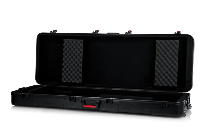 Gator Estuche Rígido para Teclado de 88 Notas Extraprofundo con Ruedas TSA ATA - Negro