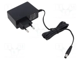 ESPE Adaptador de alimentación de impulso 12VDC 2A 24W con conector 5,5/2,1mm