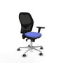 PIQUERAS Y CRESPO Silla de oficina Jorquera Azul claro/Negro