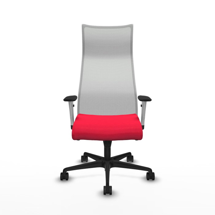 PIQUERAS Y CRESPO Sillón Albacete Rojo y Blanco con Mecanismo Sincro