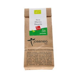 JOSENEA Anís Menta Regaliz Bolsa 10 Sobres para Infusión con Anís, Menta y Regaliz