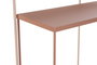 DKD Home Decor Set de 2 Consolas de Metal Rosa Palo