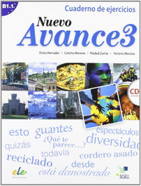 SGEL, NUEVO AVANCE 3 EJERCICIOS+CD, AA.VV.