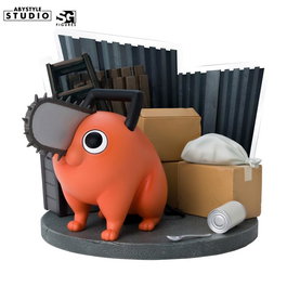ABstyle Pochita Figura 10 cm Chainsaw Man X2 PVC Oficial Licenciada para Fans de Anime Manga Coleccionismo