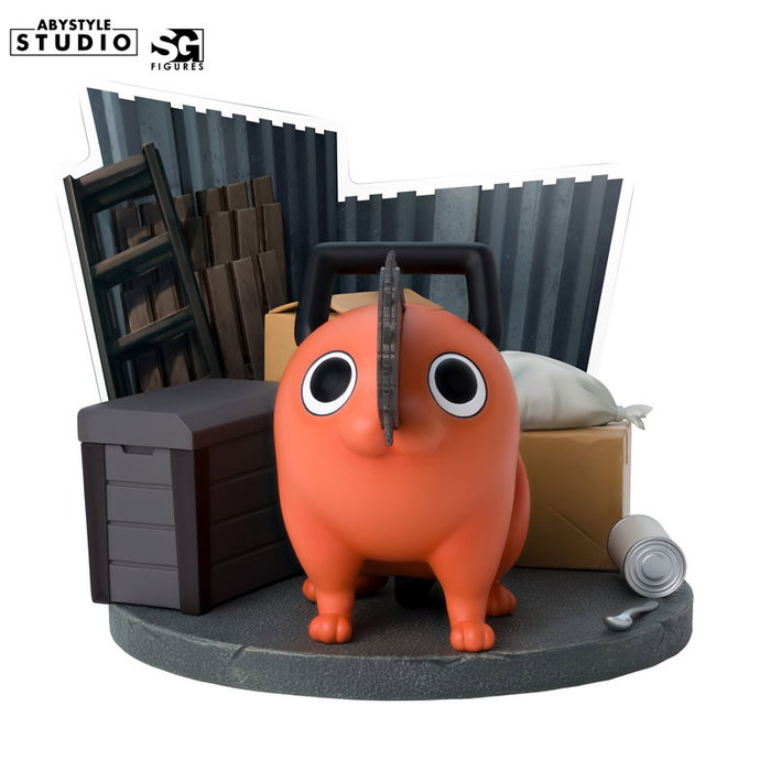 ABstyle Pochita Figura 10 cm Chainsaw Man X2 PVC Oficial Licenciada para Fans de Anime Manga Coleccionismo