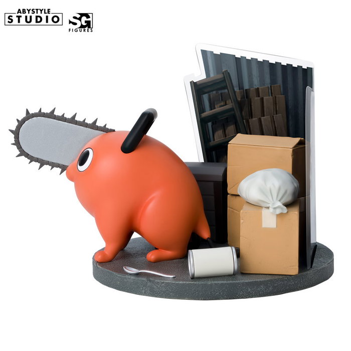 ABstyle Pochita Figura 10 cm Chainsaw Man X2 PVC Oficial Licenciada para Fans de Anime Manga Coleccionismo