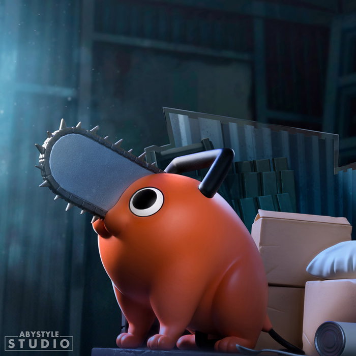 ABstyle Pochita Figura 10 cm Chainsaw Man X2 PVC Oficial Licenciada para Fans de Anime Manga Coleccionismo