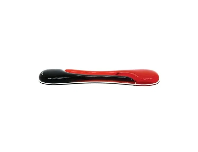 Kensington Reposamuñecas Duo Gel para Teclado Estándar, Rojo/Negro Kensington Reposamuñecas Duo Gel para Teclado Estándar, Rojo/Negro