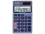 Casio SL-320TER Calculadora de Bolsillo 12 Dígitos Tax +/- Conversión Moneda Doble Cero Color Azul